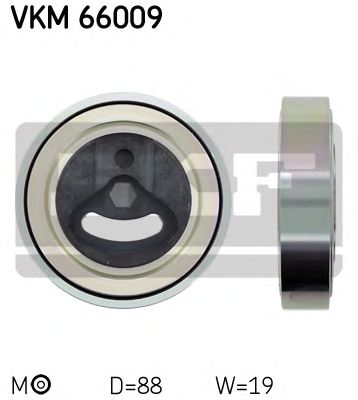 Ролик натяжполиклремня SKF VKM66009