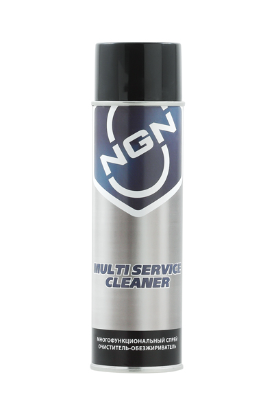 MULTI SERVICE CLEANER (Brake Cleaner) Многофункциональный спрей очиститель-обезжириватель 500ml NGN V0042