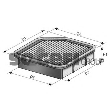 Воздушный фильтр PURFLUX A1507