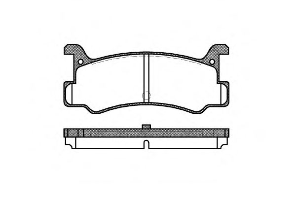 213 00_=572162B=FDB482 колодки дисковые з Mazda 323 11-17D 85-98 Daihatsu Charade 13-16 93 REMSA 021300