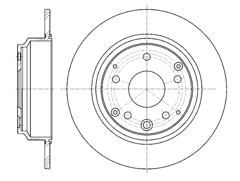 Диск тормозной G-BRAKE GR01670