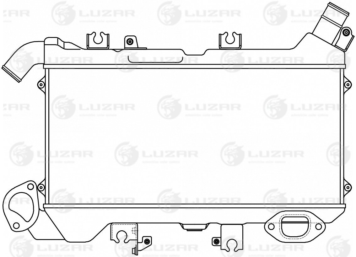 Интеркулер LUZAR LRIC1920