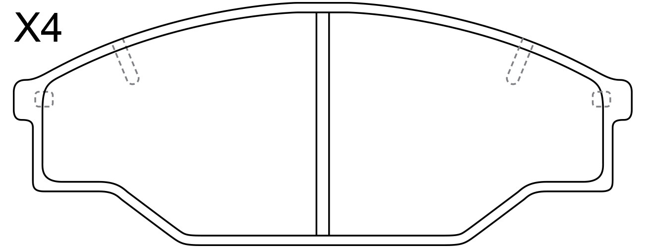 КОЛОДКИ ТОРМОЗНЫЕ ДИСКОВЫЕ BP21166 SB-NAGAMOCHI BP21166