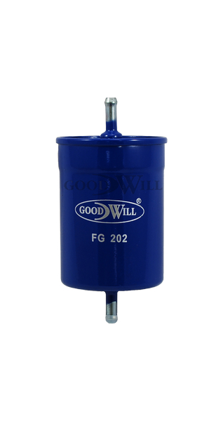 В/5511/Good Will/Фильтр топливный ГАЗ дв 406 (тонкой оч) (хомут) GoodWill GOODWILL FG202