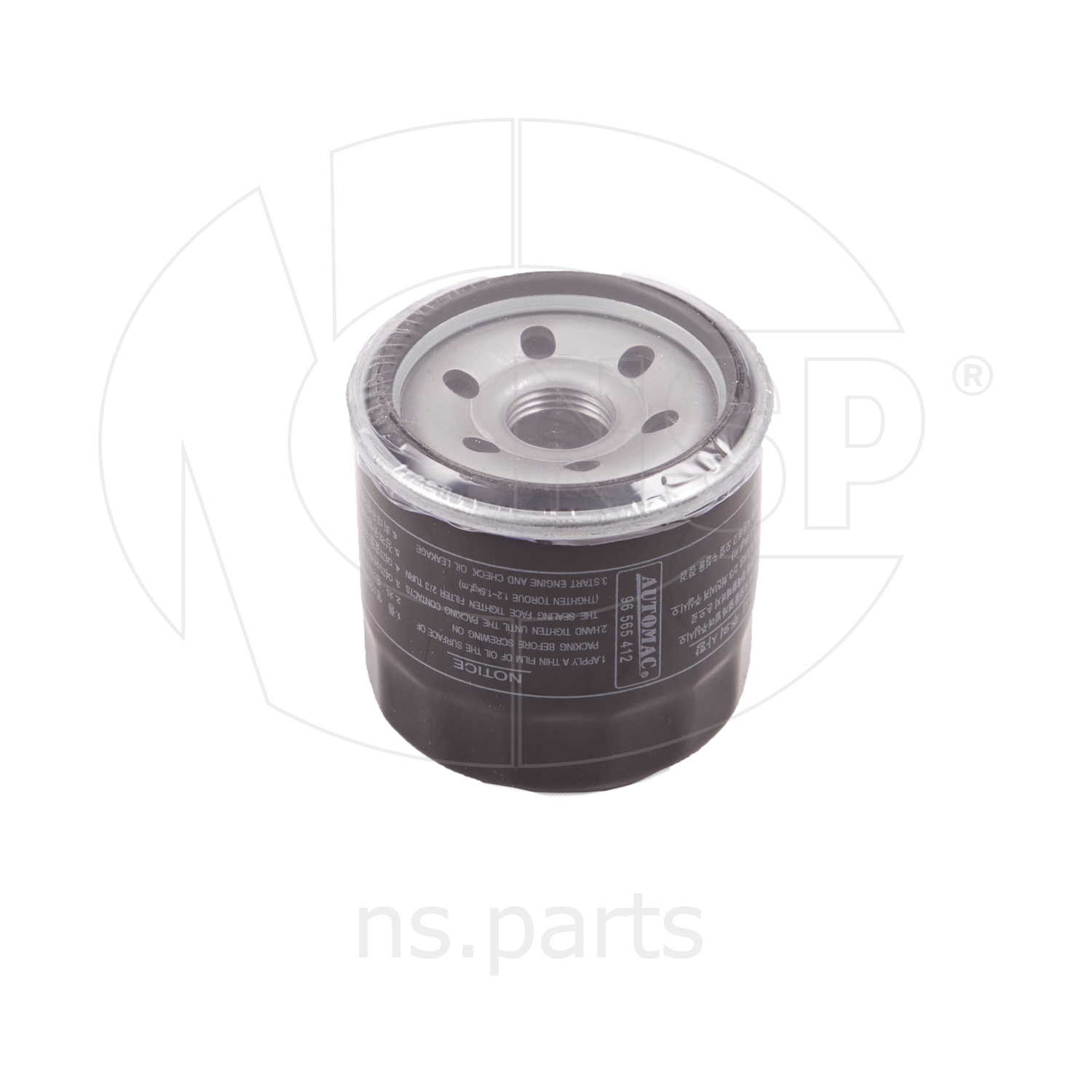 Фильтр масляный DAEWOO MATIZ NSP NSP0196565412