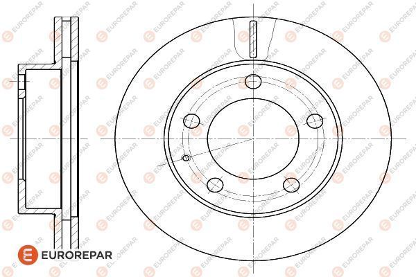 Brake Disc | перед | EUROREPAR 1618877280
