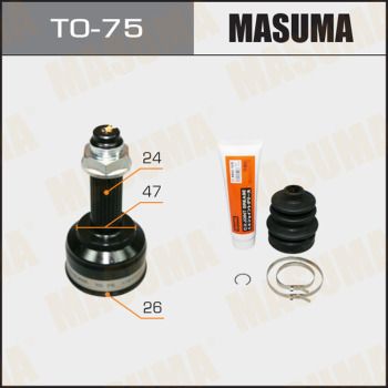 ШРУС TOYOTA PASSO MASUMA TO-75 MASUMA TO75