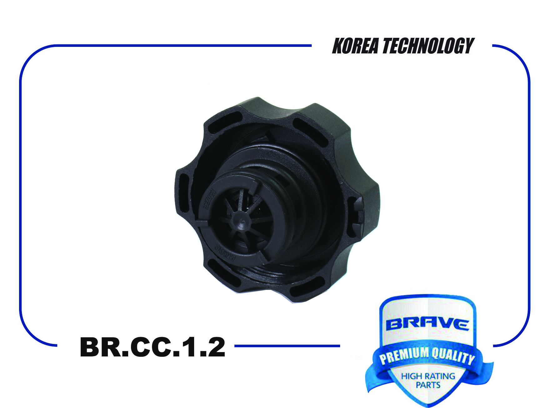 КРЫШКА РАСШИРИТЕЛЬНОГО БАЧКА 13598760 BRCC12 CO BRAVE BRCC12