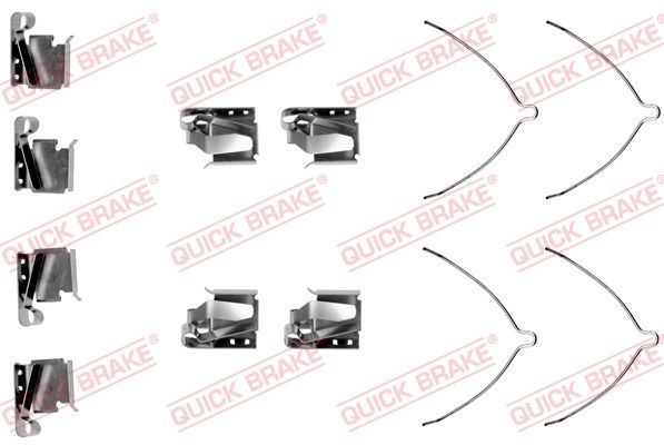 Р/К КРЕПЛЕНИЯ ТОРМ КОЛОДОК QUICK BRAKE 1091269