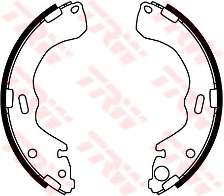 Комплект тормозных колодок TRW GS8664