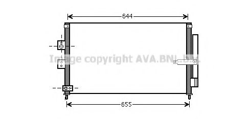 Радиатор кондиционера [625x375] AVA HD5223D
