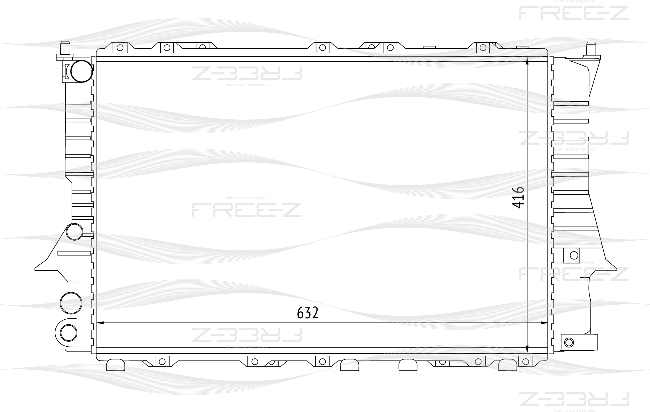 Радиатор FREE-Z KK0111