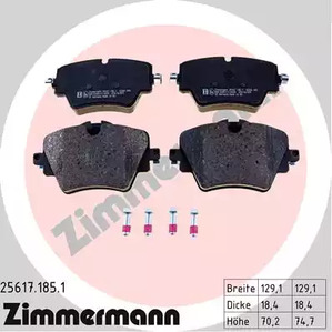 К-КТ КОЛОДКИ ПЕР BMW F45/F46/F48/MINI F54 14- ZIMMERMANN 256171851