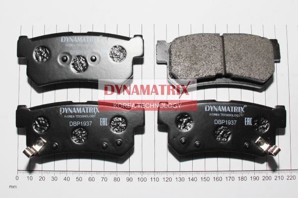 Комплект колодок для дисковых тормозов | зад | DYNAMATRIX DBP1937
