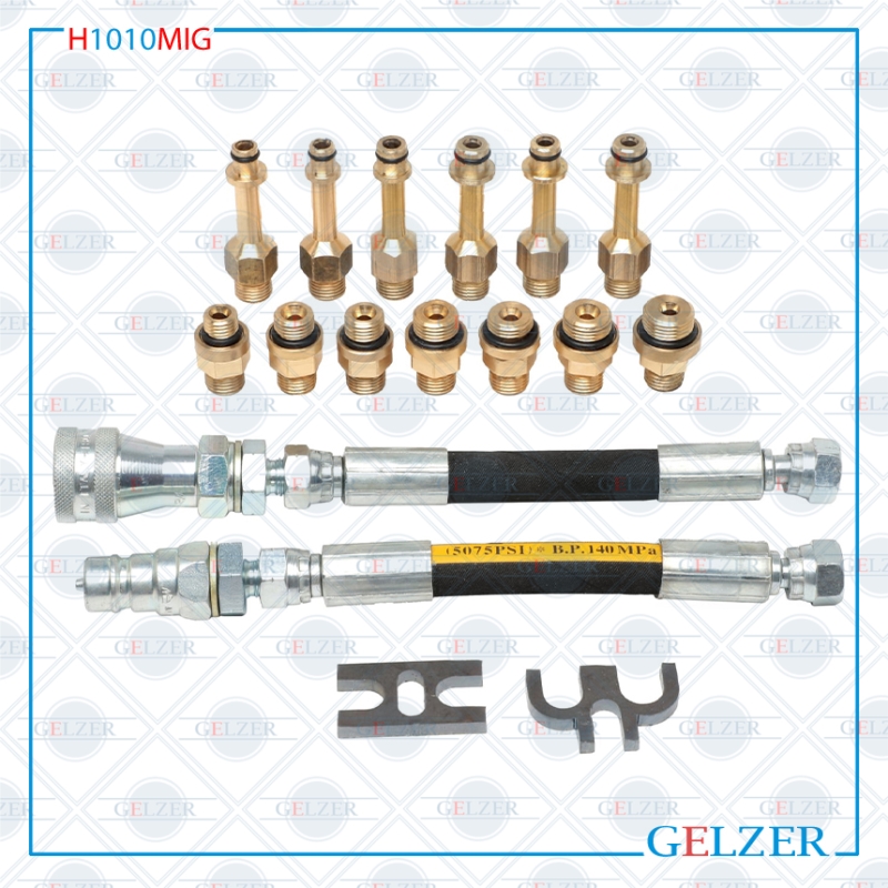 H1010MIG УНИВЕРСАЛЬНЫЙ КОМПЛЕКТ ШТУЦЕРОВ ДЛЯ ПРОВЕ GELZER H1010MIG