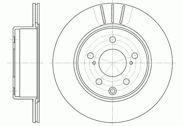 Диск тормозной вентилируемый   GR-02337 G-BRAKE GR02337