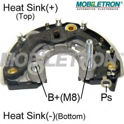 Плата диодов генератора MOBILETRON RB168H