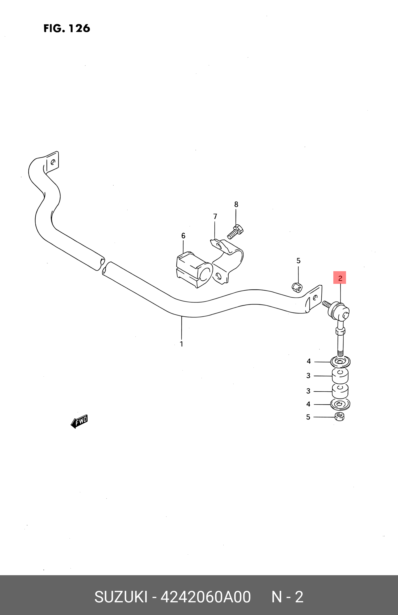 JOINT SUZUKI 4242060A00
