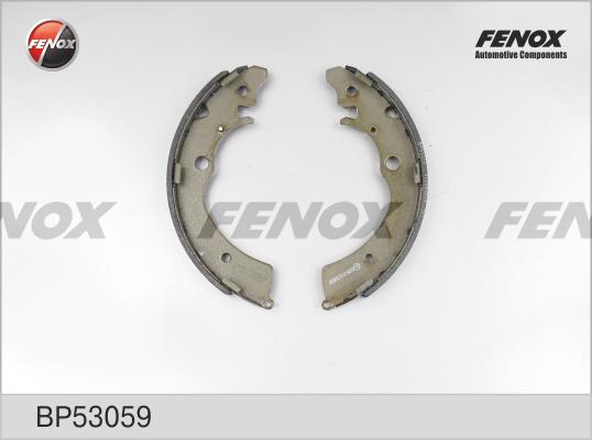 КОЛОДКИ ТОРМОЗНЫЕ БАРАБАННЫЕ FENOX BP53059