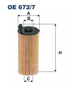 Масляный фильтр FILTRON OE6727A