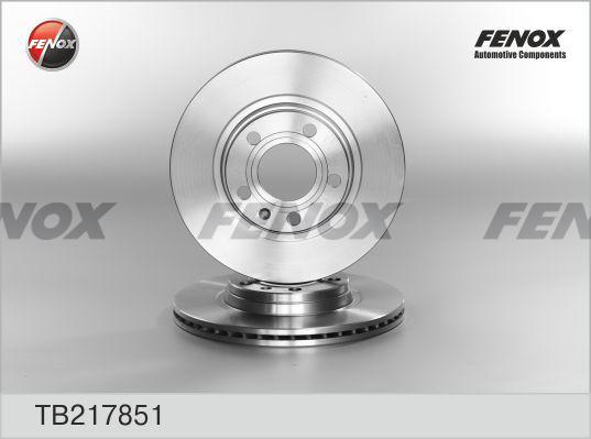 Диск тормозной передний FENOX TB217851 FENOX TB217851